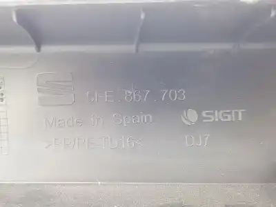 Peça sobressalente para automóvel em segunda mão moldagem por cupra leon 2.0 tdi referências oem iam 5fe867703  5fe867703