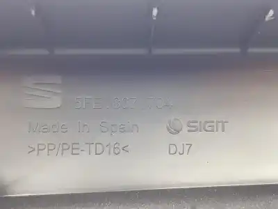 Peça sobressalente para automóvel em segunda mão moldagem por cupra leon 2.0 tdi referências oem iam 5fe867704  5fe867704