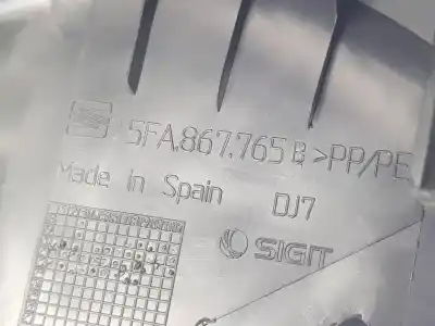 Peça sobressalente para automóvel em segunda mão moldagem por cupra leon 2.0 tdi referências oem iam 5fa867765b  5fa867765b