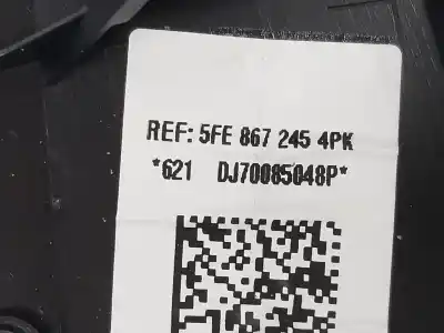 Peça sobressalente para automóvel em segunda mão moldagem por cupra sin definir sin definir referências oem iam 5fe867245  5fe867245