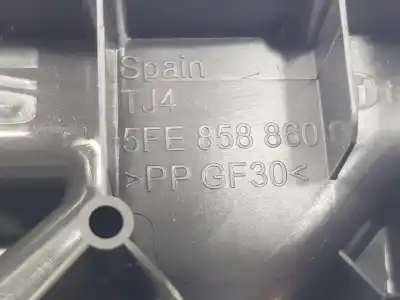 Peça sobressalente para automóvel em segunda mão moldagem por cupra leon 2.0 tdi referências oem iam 5fe858860  5fe858860