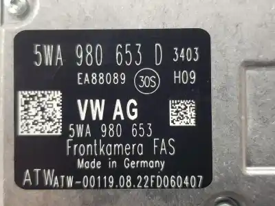 Second-hand car spare part camera for cupra leon 2.0 tdi oem iam references 5wa980653d  5wa980653d