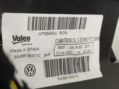 Second-hand car spare part full normal heating for cupra leon 2.0 tdi oem iam references 5q1820007d  5q1820007d