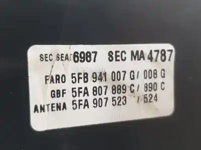 Автозапчастина б/у права фа для cupra leon 1.4 tsi híbrido посилання на oem iam 5fb941008g  5fb941008g