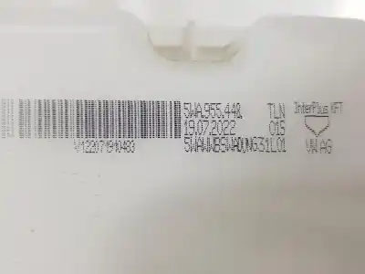 Second-hand car spare part windscreen washer bottle for cupra leon 2.0 tdi oem iam references 5wa955453a  5wa955448