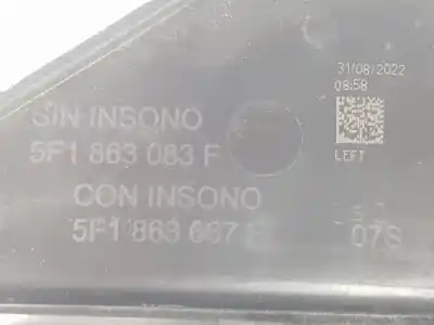 Peça sobressalente para automóvel em segunda mão moldagem por cupra leon 2.0 tdi referências oem iam 5f1863667f  5f1863667f