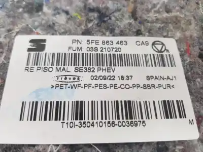 Автозапчасти б/у обивка багажника за cupra leon 1.4 tsi híbrido ссылки oem iam 5fe863463  5fe863463