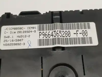 Автозапчастина б/у панель інструментів для citroen c4 picasso i monospace (ud_) 1.6 hdi посилання на oem iam 9664365280  9664365280