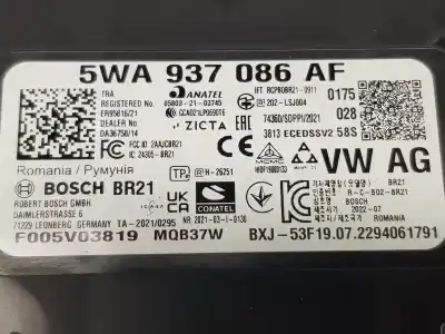 Second-hand car spare part electronic module for cupra leon 2.0 tdi oem iam references 5wa937086af  5wa937086af