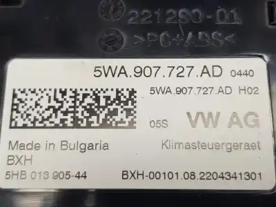 Second-hand car spare part electronic module for cupra leon 2.0 tdi oem iam references 5wa907727ad  5wa907727ad