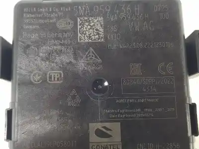 Second-hand car spare part electronic module for cupra leon 2.0 tdi oem iam references 5wa959436h  5wa959436h