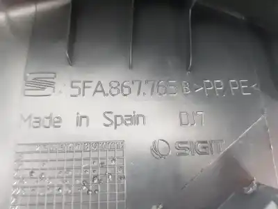 Автозапчастина б/у молдинг для cupra leon 1.4 tsi híbrido посилання на oem iam 5fa867765b  5fa867765b