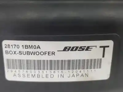 Recambio de automóvil de segunda mano de amplificador para infiniti fx 3.7 v6 referencias oem iam 281701bm0a 281701bm0a 