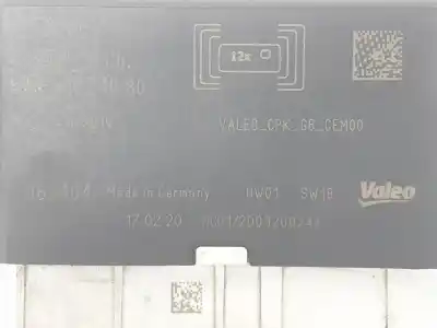 Second-hand car spare part electronic module for peugeot 208 (p2) active oem iam references 9837674080  9837674080