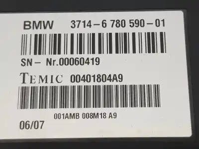 Second-hand car spare part electronic module for bmw x5 (e70) 3.0 si oem iam references 37146780590  6780590