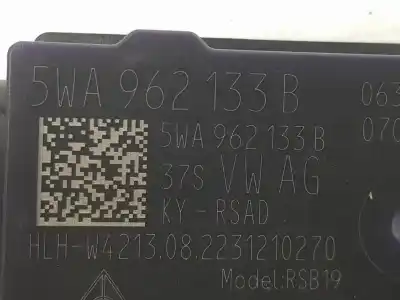 Pezzo di ricambio per auto di seconda mano modulo elettronico per cupra sin definir sin definir riferimenti oem iam 5wa962133b  5wa962133b