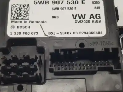 Автозапчасти б/у электронный модуль за cupra leon 1.4 tsi híbrido ссылки oem iam 5wb907530e  5wb907530e