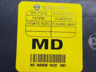 Second-hand car spare part electronic module for ssangyong korando 2.0 td oem iam references 8215034010  8215034010