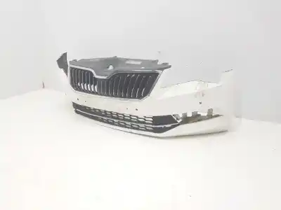 İkinci el araba yedek parçası ön tampon için skoda superb 2.0 tdi oem iam referansları 3v0807218b 3v0807218b color blanco 
