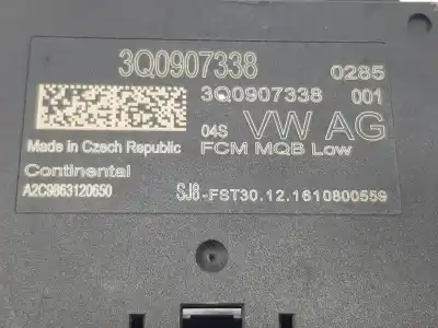 Автозапчасти б/у электронный модуль за skoda superb 2.0 tdi ссылки oem iam 3q0907338