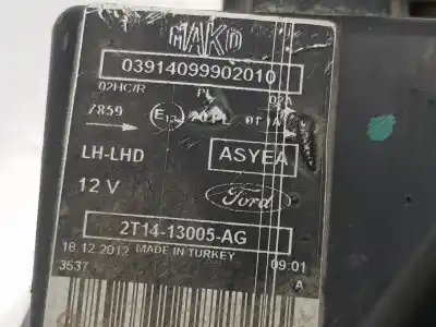 Second-hand car spare part left headlight for ford transit connect (tc7) 1.8 tdci cat oem iam references 1346495  1346495