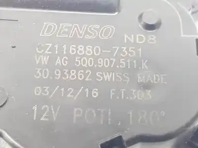 Автозапчастина б/у двигатель відкривання люків кондиціонація для skoda superb berlina 3v3 active посилання на oem iam 5q0907511k  5q0907511k