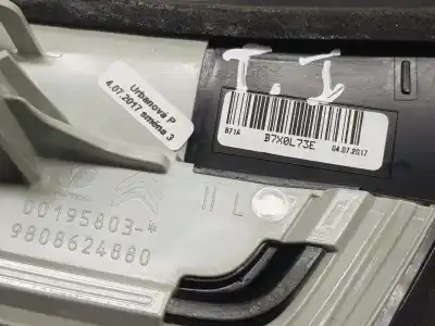 Second-hand car spare part interior left tailgate light for citroen c4 lim. 1.2 12v e-thp oem iam references 9808624880  9808624880
