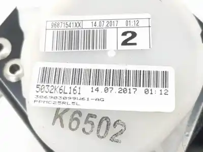 Peça sobressalente para automóvel em segunda mão cinto de segurança traseiro esquerdo por citroen c4 lim. 1.2 12v e-thp referências oem iam 8975zr