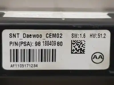 Second-hand car spare part interior light for citroen c4 lim. 1.2 12v e-thp oem iam references 9818840980  9818840980