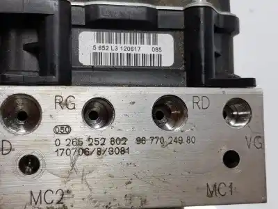 Peça sobressalente para automóvel em segunda mão abs por citroen c4 lim. 1.2 12v e-thp referências oem iam 1613150880  1613150880