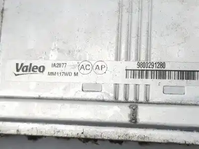 Peça sobressalente para automóvel em segunda mão intercooler por citroen c4 lim. 1.2 12v e-thp referências oem iam 9800291280  9800291280