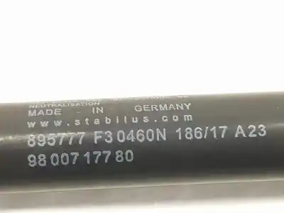 Peça sobressalente para automóvel em segunda mão amortecedores do tronco / porta por citroen c4 lim. 1.2 12v e-thp referências oem iam 9800717780
