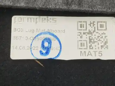 Автозапчастина б/у оббівка багажника для hyundai bayon (bc3) 1.2 mpi посилання на oem iam 85930q05000  85930q05000