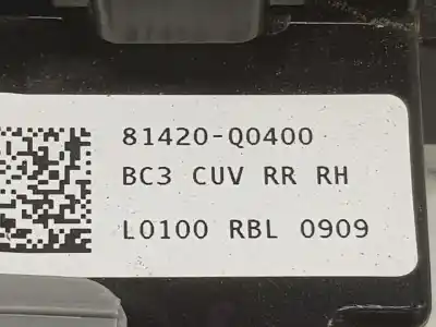 Автозапчастина б/у замок заднього правого дверя для hyundai bayon (bc3) 1.2 mpi посилання на oem iam 81420q0400  81420q0400