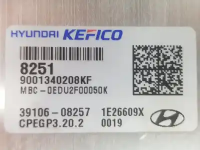 Автозапчастина б/у ебу контролер двигуна для hyundai bayon (bc3) 1.2 mpi посилання на oem iam 3910608257