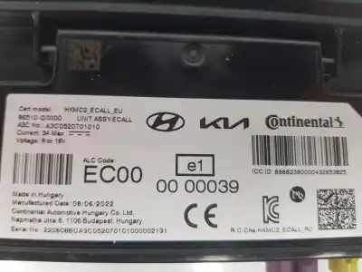 Автозапчастина б/у електронний модуль для hyundai bayon (bc3) 1.2 mpi посилання на oem iam 96510q0000  96510q0000