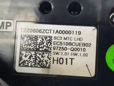 Автозапчастина б/у клімат-контроль для hyundai bayon (bc3) 1.2 mpi посилання на oem iam 97250q0010  97250q0010