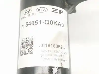 Автозапчастина б/у передній правий амортизатор для hyundai bayon (bc3) 1.2 mpi посилання на oem iam 54651q0ka0