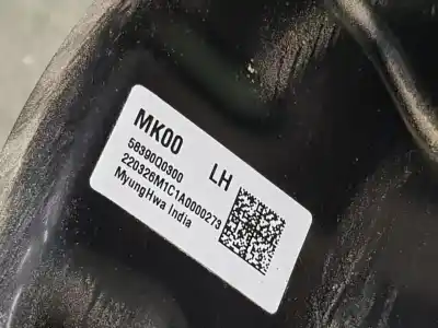 Автозапчастина б/у задня вісь для hyundai bayon (bc3) 1.2 mpi посилання на oem iam 55100q0500  55100q0500