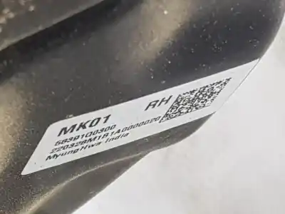 Автозапчастина б/у задня вісь для hyundai bayon (bc3) 1.2 mpi посилання на oem iam 55100q0500  55100q0500
