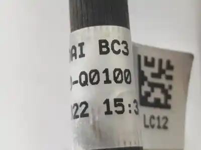 Автозапчастина б/у труба для hyundai bayon (bc3) 1.2 mpi посилання на oem iam 41630q0100  41630q0100