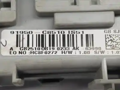 Pezzo di ricambio per auto di seconda mano scatola relè/fusibili per hyundai i20 i (pb, pbt) 1.4 crdi riferimenti oem iam 91950c8510