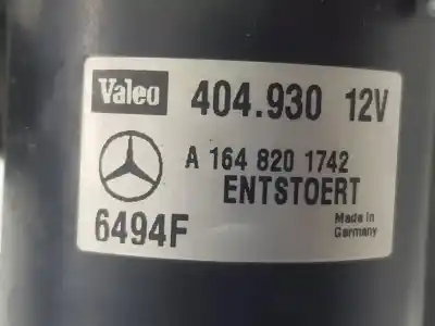 Peça sobressalente para automóvel em segunda mão motor do limpa para brisas por clase c clase m 3.5 v6 referências oem iam a1648201742  a1648201742
