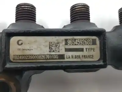 Автозапчасти б/у рампа инжектора за peugeot 207/207+ (wa_, wc_) 1.6 hdi ссылки oem iam 1570g2