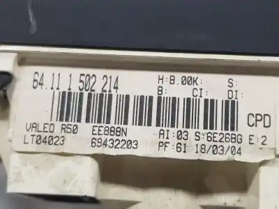 Автозапчасти б/у климат-контроль за mini mini (r50,r53) 1.6 16v cat ссылки oem iam 64111502214  64111502214