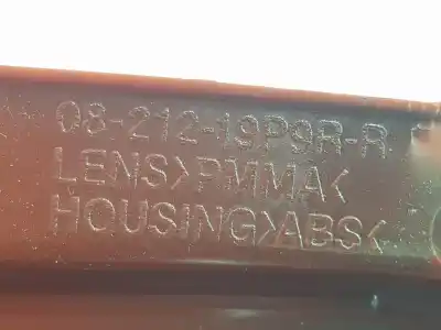 Second-hand car spare part right tailgate light for toyota auris (e15) luna 126 cv / 93 kw oem iam references 21219p9r  depo 0821219p9r