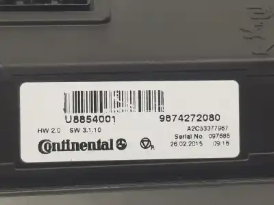 Second-hand car spare part electronic module for ds 5 2.0 blue-hdi fap oem iam references 9874272080  9874272080