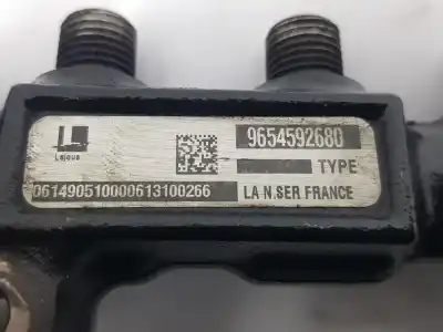 Автозапчасти б/у рампа инжектора за peugeot 207/207+ (wa_, wc_) 1.6 hdi ссылки oem iam 1570g2  1570g2