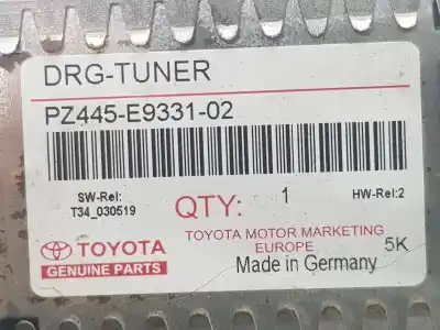 Pezzo di ricambio per auto di seconda mano modulo elettronico per toyota land cruiser (j12) 3.0 turbodiesel riferimenti oem iam pz445e933102 pz445e933102 