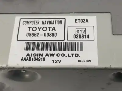 Second-hand car spare part audio system / radio cd for toyota land cruiser (j12) 3.0 turbodiesel oem iam references 0866200880 0866200880 